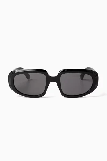 Anagram Geometric Sunglasses in Acetate
