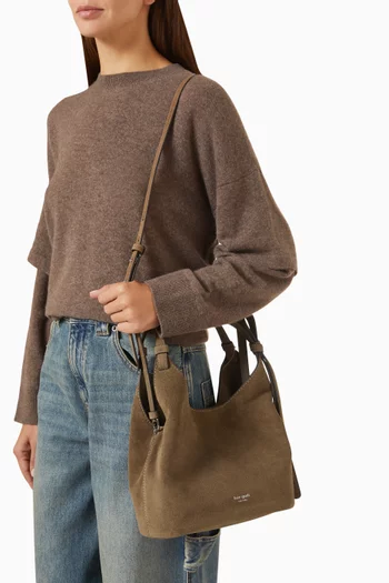 Loop Carryall Bag in Suede