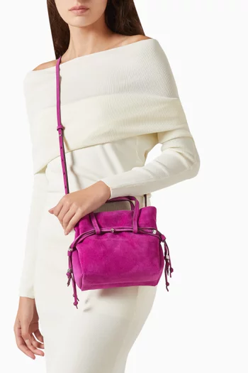 Rio Mini Tote Bag in Suede