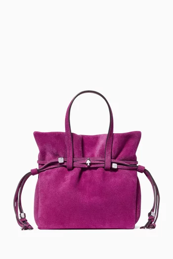 Rio Mini Tote Bag in Suede