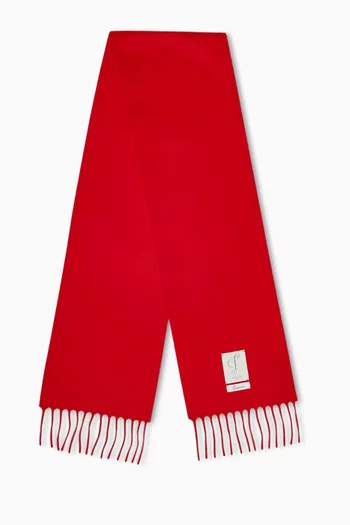 L'Écharpe Cavallo Scarf in Virgin Wool