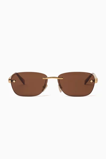 Tubogas Rectangular Sunglasses