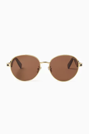 B.Zero1 Round Sunglasses