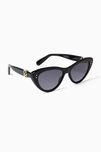 Dior Oblique B2I Cat-eye Sunglasses in Acetate