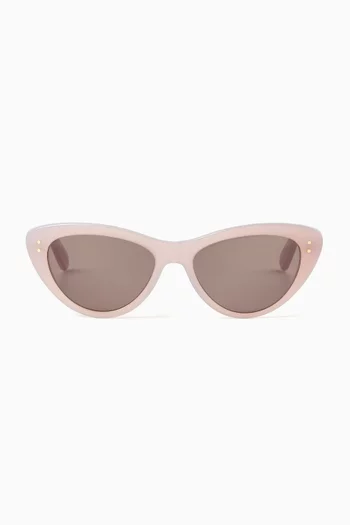 Dior Oblique B2I Cat-eye Sunglasses in Acetate