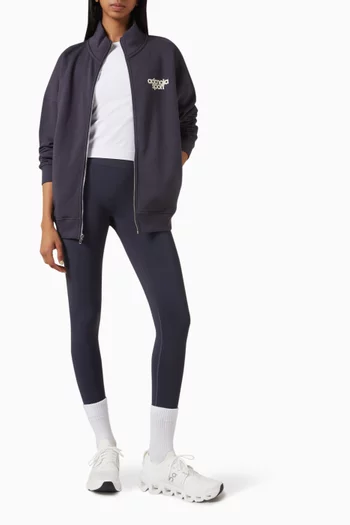 Oversized Sweatshirt in Organic Cotton Fleece