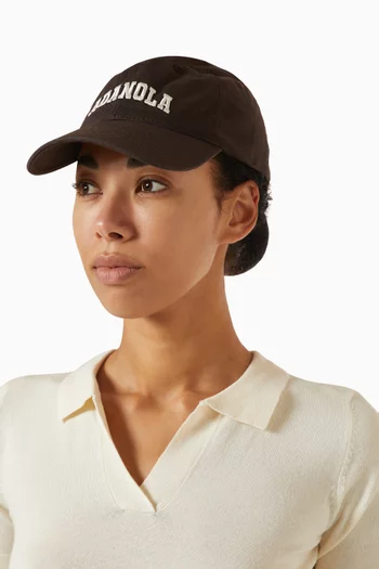 Varsity Cap in Cotton Canvas