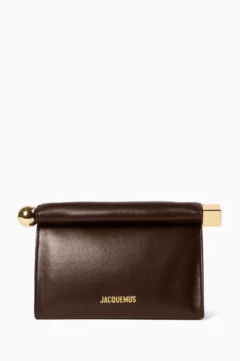 Le Rond Carré Shoulder Bag in Leather