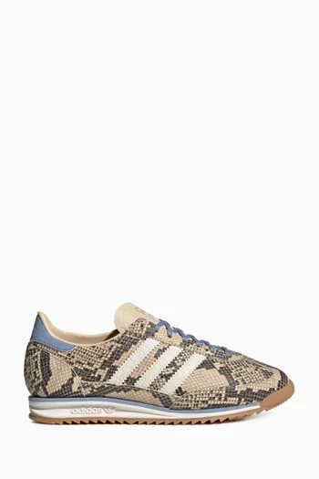 SL 72 OG Sneakers in Python-print Leather