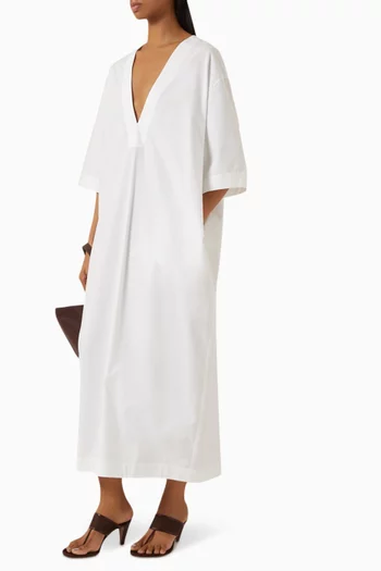 Leonor Maxi Dress in Cotton