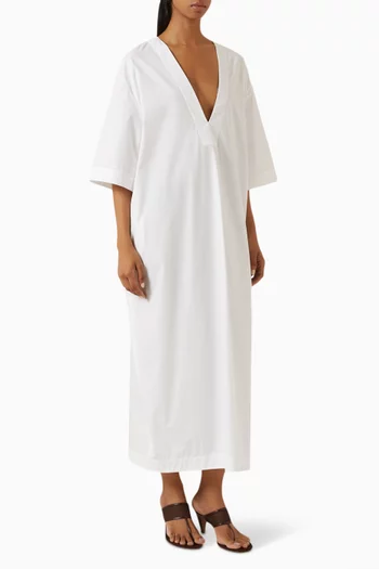 Leonor Maxi Dress in Cotton