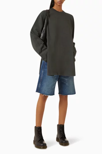 Leto Long-sleeve T-shirt in Cotton-jersey