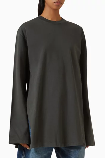 Leto Long-sleeve T-shirt in Cotton-jersey