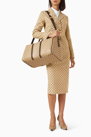 Essence Classic Medium Duffle Bag in GG Canvas