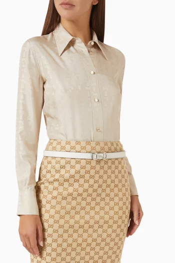 Zelia Belt in Leather