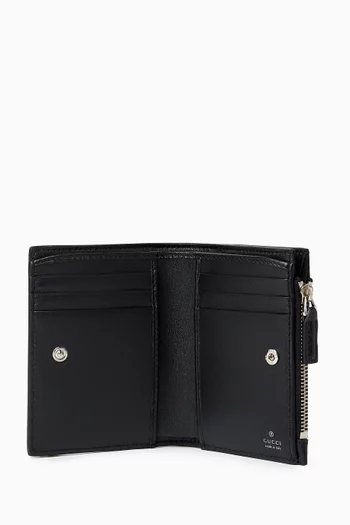Small Horsebit Wallet in Leather