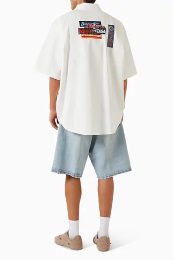 Security Tape Shirt in Cotton