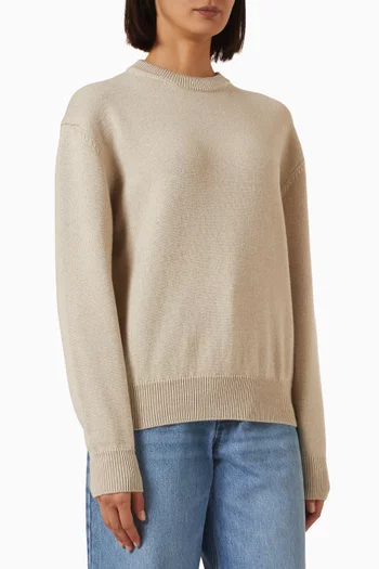 The Moulin Mesh Sweater in Merino Wool