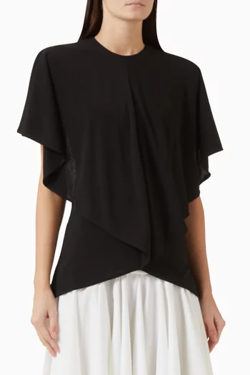 The Pisco Cape Top in Jersey