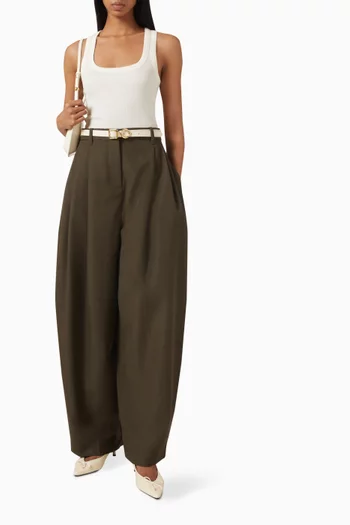 The Gros Grain Tank Top in Cotton