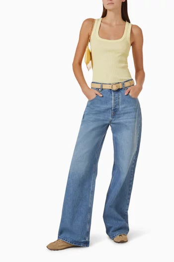 The Gros Grain Tank Top in Cotton