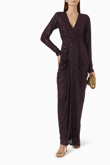 Serenade Sequin-embellished Dress