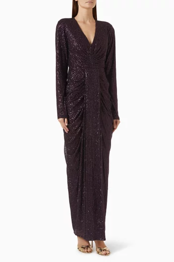 Serenade Sequin-embellished Dress