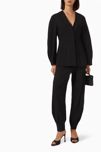 Hourglass Blazer in Wool