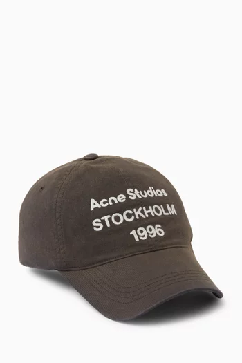 كاب بيسبول بشعار الماركة وشعار 1996 قطن تويل