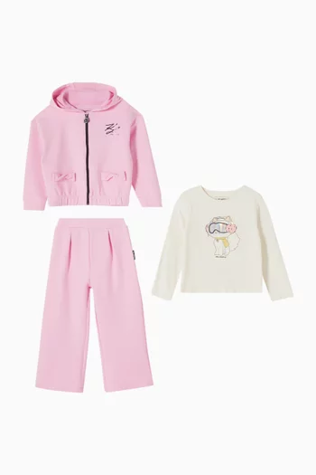 Choupette Tracksuit Set in Cotton-blend