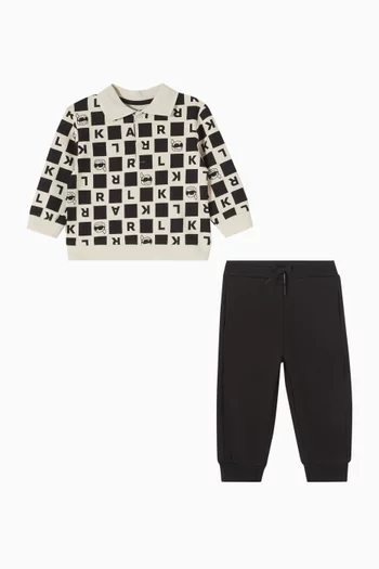 Ikonik Karl Co-ord Set in Cotton