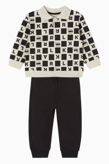 Ikonik Karl Co-ord Set in Cotton