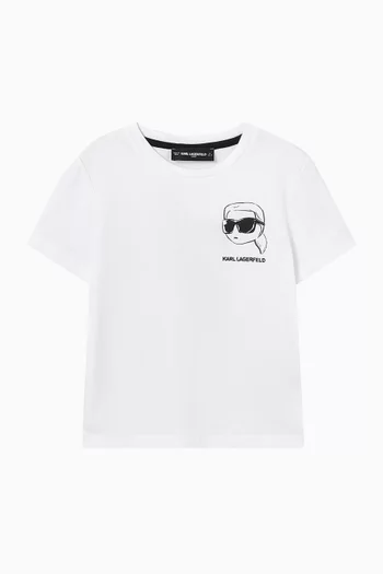 Graphic T-Shirt in Cotton Jersey