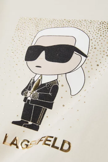 Iconic Karl Graphic T-shirt in Cotton-blend