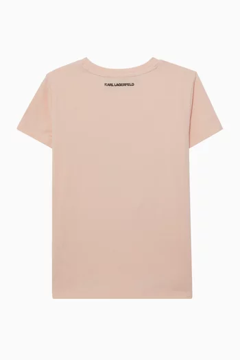 Iconic Karl Graphic T-shirt in Cotton-blend