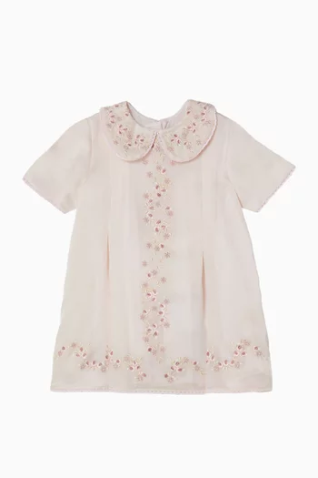 Floral Straight-cut Dress