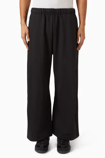 Premium Essentials Open Wide Hem Sweatpants in Cotton