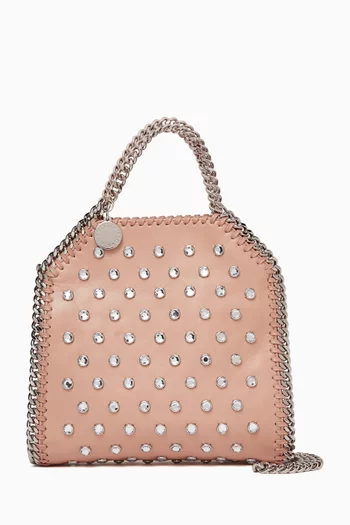 Tiny Falabella Crystal-studded Crossbody Bag