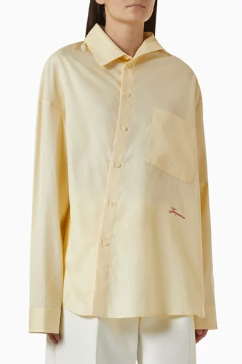 La Chemise Cuadro Femme Shirt in Cotton