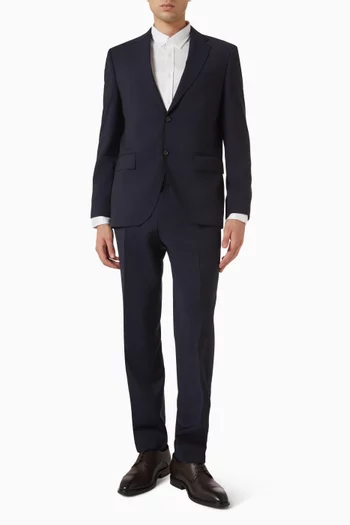 Jeckson Regular-fit 2-piece Suit in Virgin Wool