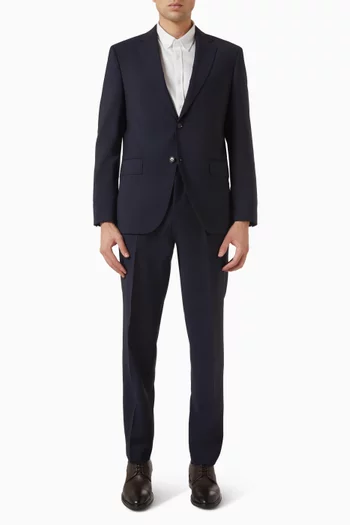 Jeckson Regular-fit 2-piece Suit in Virgin Wool