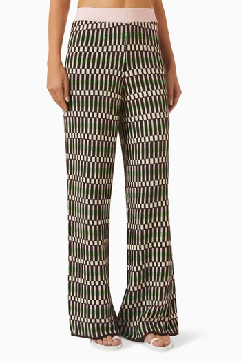 Kina Knit Wide-leg Pants