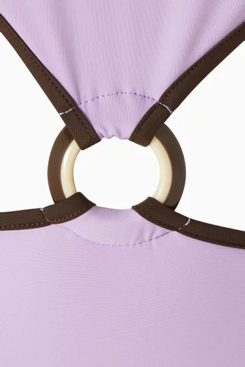Kara Halterneck One-piece Swimsuit