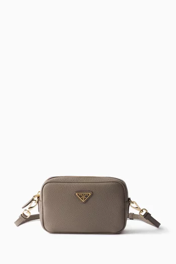 Mini Crossbody Bag in Leather