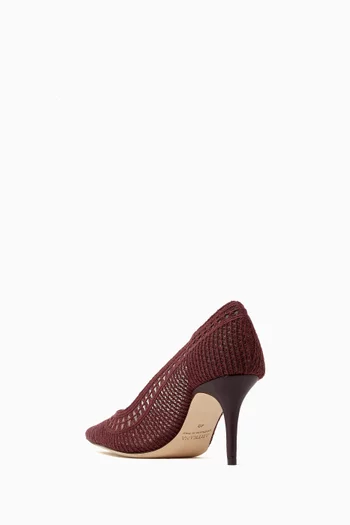 Trieste 75 Pumps in Crochet Mesh