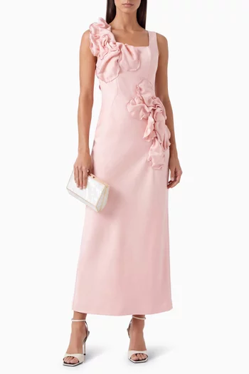 Radburn Floral-appliqué Dress