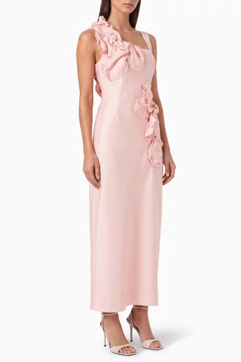 Radburn Floral-appliqué Dress