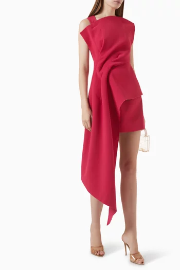 Quindus One-shoulder Mini Dress