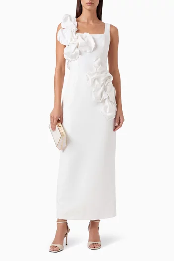 Radburn Floral-appliqué Dress