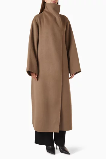 Kaity Coat in Wool Blend